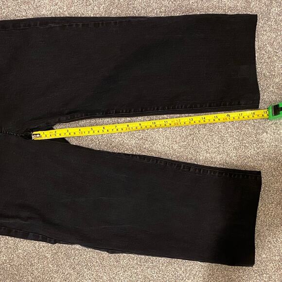 NYDJ Dark Wash Tummy Tuck Straight Leg Crop Jeans Size‎ 6 - Picture 6 of 6